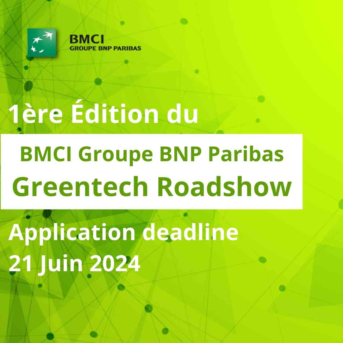 Appel à candidatures : Greentech roadshow | Start-up.ma