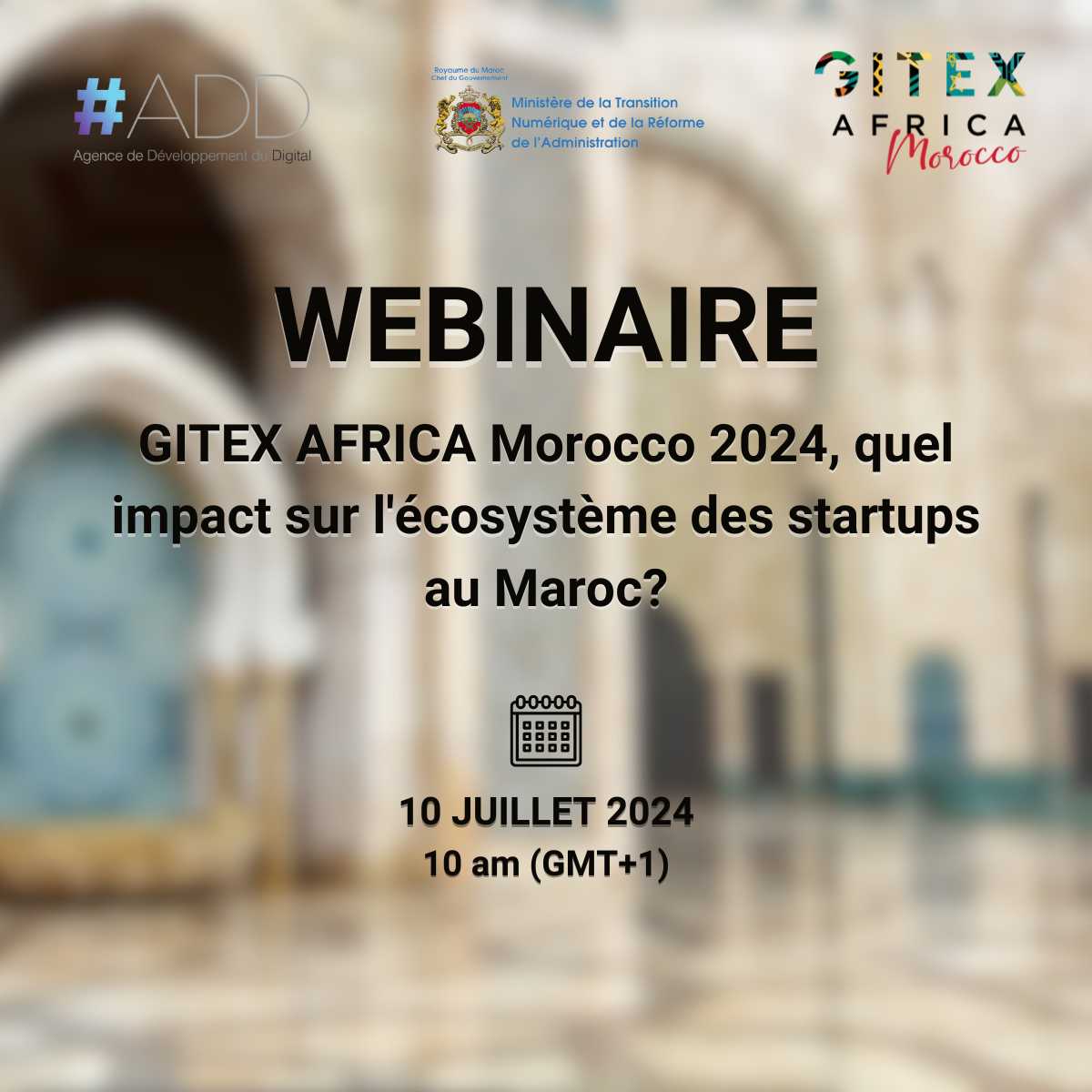 Webinaire : Gitex AFRICA Morocco 2024 | Start-up.ma